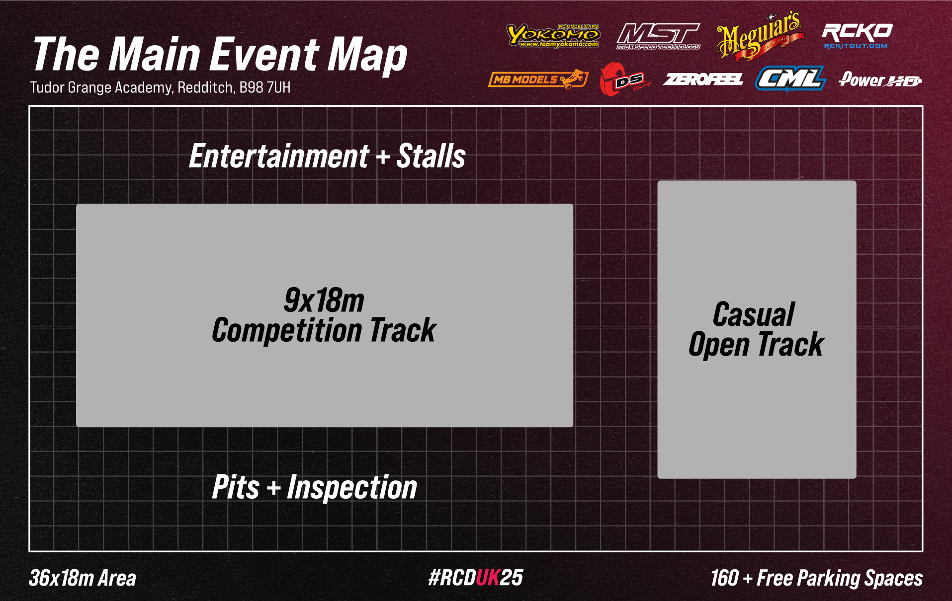 RCDrift UK 2025 Main Event Map